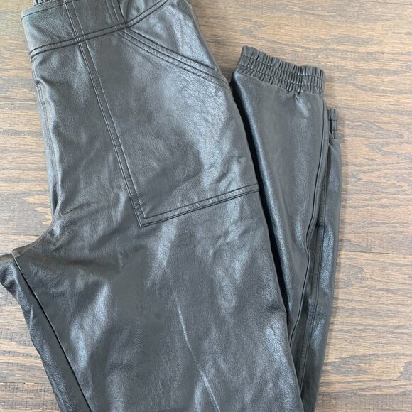 SPANX Leather Pants Size L - Picture 8 of 9